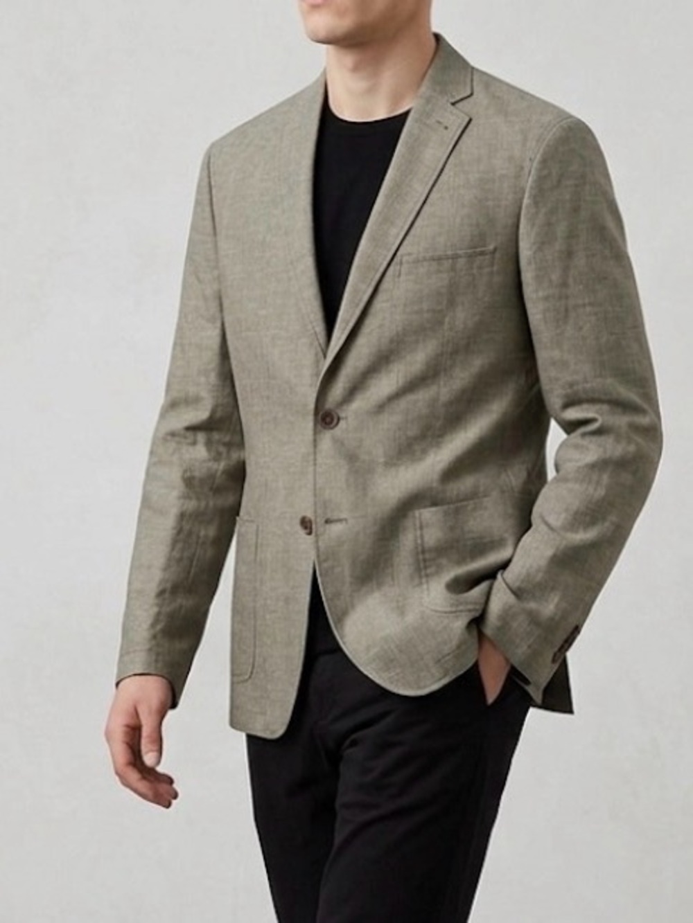 ❤️ Daniel Hechter Classic Linen Blend Blazer